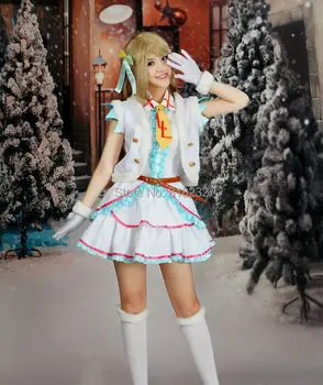 Meilė Gyvena Mokyklos Idol Projekto Sniego Halo Minami Kotori Vest Suknelė Vienodą Aprangą, Anime Cosplay Kostiumai