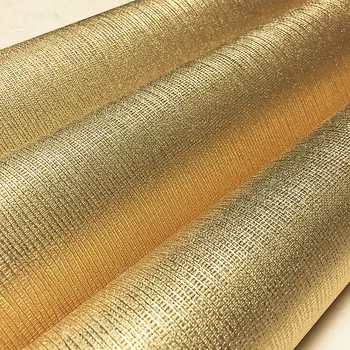Beibehang Ktv aukso tapetai, lubų grynas paprastas audinys modelio aukso folija tapetai, lubų šventykla aukštos kokybės tapetai