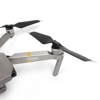 8pcs Mažai Triukšmo 8331 už Sraigto DJI Mavic PRO Platinum Triukšmo Mažinimo Ašmenų Atraminis Drone Quadcopter Priedai, Dalys, Sidabrinė
