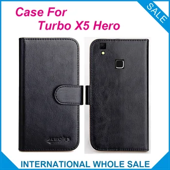 Karšta! 2016 X5 Herojus Turbo Atveju 6 Spalvų Aukštos Kokybės Originalus Odinis Išskirtinės tinkamas telefonas maišelio Dangtelis+Sekimo
