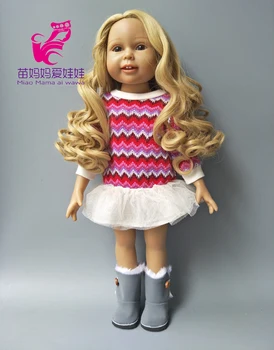 25-28cm Galvos ratas Lėlės Perukas rusijos Rankų darbo Lėlės, Plaukų namų audiniu Žaislas Lėlės 18 colių Amerikos mergina lėlės