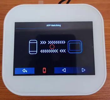 Wifi touch termostatas vandens šildymo (radiatorių vožtuvų anglų/rusų/lenkų/čekų/italų/Spainish kontrolės išmaniųjų telefonų