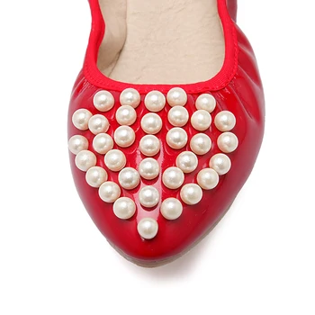 ASUMER 2018 Apring rudenį karšto pardavimas naujų atvyksta moteris, butai, batai, paprastas patogus seklių string granulių vientisos spalvos lady batus