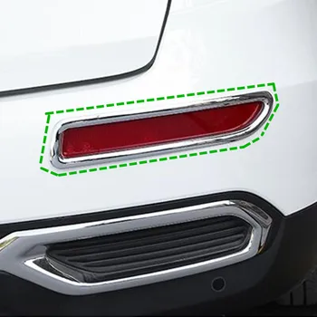 Už Renault Koleos 2017 2018 2019 automobilių detektorius stick optikos ABS Chrome 