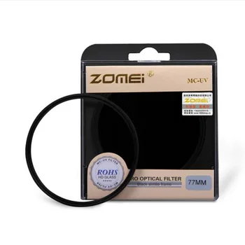 Zomei 40.5/49/52/55/58/62/67/72/77/82mm MCUV Filtras Multi-Coated AGC Optinio Stiklo Ultra Violet MC UV Objektyvo Filtras ForCanon Nikon