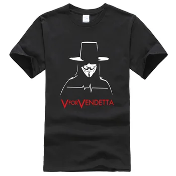 V for Vendetta žvaigždė vilki 2018 m. vasaros karšto pardavimo vyriški marškinėliai garsaus streetwear jersey homme fitneso riedlentė kpop top hip-hop