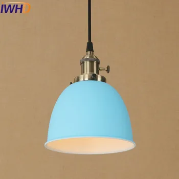 IWHD Geležies Lamparas Loft Pramonės Derliaus Sieniniai šviestuvai LED Spalva Miegamasis Sieniniai Šviestuvai Namų Apšvietimo Armatūra Dizaino Lempa