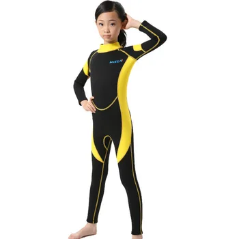 Banglenčių kostiumas berniukams, juoda ilgomis rankovėmis maudymosi kostiumėliai tinka tikrosios dydžio imtis savo normalaus dydžio 2,5 mm neropene hidrokostiumą, nardymo kostiumas