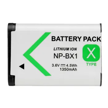 2vnt/daug NP BX1 NP-BX1 Baterija SONY DSC RX1 RX100 RX100iii M3 M2 RX1R WX300 HX300 HX400 HX50 HX60 GWP88 PJ240E HDR-AS15 AS10