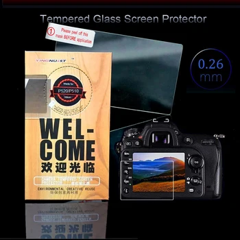 Originalus LCD Jutiklinis Ekranas Grūdintas Stiklas Screen Protector For Canon 450D 500D Nikon L820 P520 P510 D7100 D7000 D3300 D5200 D5100
