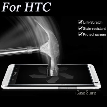 2.5 D Screen Protector, Grūdintas Stiklas HTC M7 M8 M9 Noras 820 816 826 626 620 616 510 HTC 10 M10 Sprogimo Įrodymas Filmas