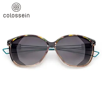 COLOSSEIN Cat Eye akiniai nuo saulės moterims prekės ženklo dizaineris 2018 Karšto pardavimo saulės akiniai moterims Oculos De Sol lauko akiniai