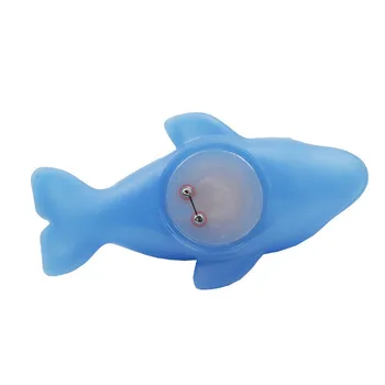 Delfinų Formos Vaikų Plaukimas Vandens Žaislai Vaikams, Kūdikių Vonios Žaislas spalvotu LED Mirksi Lempos Keitimas Vaikams