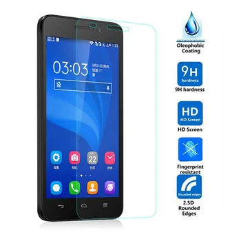 Grūdintas Stiklas Huawei Honor 4 / 4 Play / 4A 4C 4X 4X mini 4Xmini / G620S G621 C8817D Screen Protector Apsauginės Plėvelės Guard