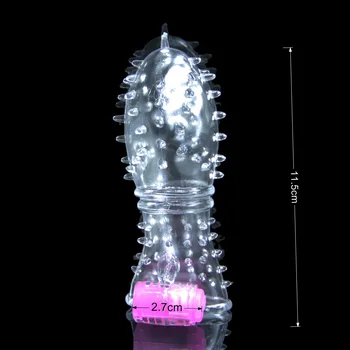 Clit vibratorius Nedelsiant Prezervatyvą Masažas Stick Masturbacija Varpos pratęsti Padidinti delayRing Sekso Žaislas Skatinti Indai Masažas Vibratorius
