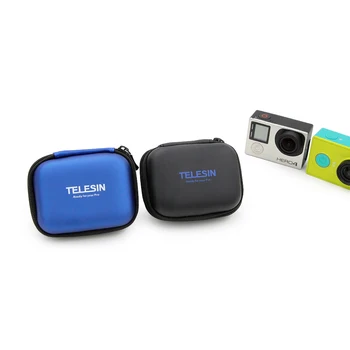 TELESIN Nešiojamas Mini Veiksmo Kamera Maišelis Kišenėje dėklą už GoPro, Xiaomi YI 4K, SJCAM su Objektyvo Dangtelis Gopro Hero6/ 5