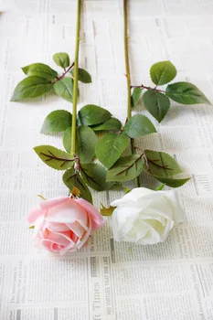 PU Diamond Dirbtinės gėlės apdaila aukštos kokybės padirbtų gėlės 72cm daug rožių Namuose