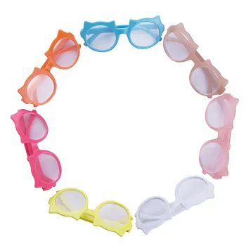 Lėlės drabužių priedai 7 spalvų akiniai nuo saulės tinka 43cm Naujas Gimęs Kūdikis Zapf arba 18