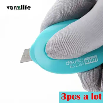 3pcs/vanzlife aukštos kokybės plieno MINI nešiojamosios automatinio grąžos naudingumas peilis pjovimo