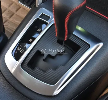 Interjero ABS Chrome Priedai Pavarų Perjungimo Rėmelio Padengti Mazda CX-5 2013