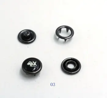 11mm naujas stilius šakės snap mygtuką vaikams megztinis gun black snap mygtuką nerūdijančio plieno medžiagos 