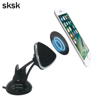 SKSK Magnetinio Kalno Automobilių Prietaisų Stovas Universalus prekinis, galinis Stiklo Telefono Laikiklis Sticky Automobilinis Magnetas iPhone 7 8 8Plus