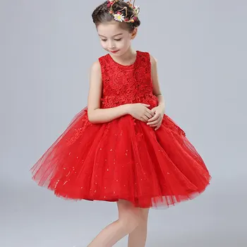 Pirmos Komunijos Suknelės Mergaitėms 2016 Prekės Tiulio Nėrinių Kūdikiams, Vaikiška Inscenizacija Gėlių mergaičių Suknelės Vestuvėms ir Šalis