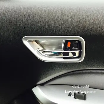 Už Suzuki Vitara 2016 2017 Vidaus Durų Rankena Dubenėlį, padengti Apdailos Lipdukai Apdailos Automobilį, optikos Reikmenys