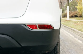 ABS Chrome Galiniai Rūko Žibintas Padengti Apdailos 2vnt Už Vauxhall Opel Mokka / Buick Encore