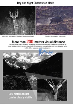 Fotogalvaninių technologijų-14 Stiliaus Skaitmeninis Naktinio Matymo Medžioklės Šešių Spalvų Pasirinkimas OS27-0008