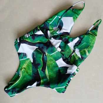 Moterų Vasaros Paplūdimio Bodysuit vientisi maudymosi kostiumėlį 2018 Seksualus maudymosi Kostiumėliai, aukštos sumažinti Backless thong Maudymosi kostiumą, moteris Monokini
