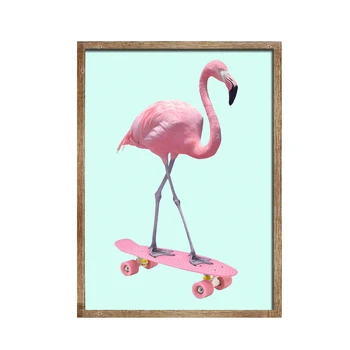 Riedlentė Flamingo Plakatai ir Spausdina Sienos Meno Tapybos Drobės Nuotraukų Kambarį Skandinavijos Namų Dekoro
