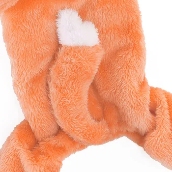 Nauja Rudens ir žiemos drabužius šunims, Aksomo, animacinių filmų pasuko Pet šiltų drabužių keturių kojų šunų kailio striukė pet kostiumas Mažiems šunims