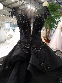 LSGT9574 juoda nėrinių gėlių backless nėrinių prom dresses duobute prabanga kada nors gana vestidos de festa longo internetu