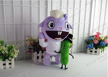 2 vnt/set Happy Tree Friends pliušinis lėlės Anime HTF Lammy & P Pickels pliušiniai žaislai minkšta pagalvėlė aukštos kokybės dovanų nemokamas pristatymas