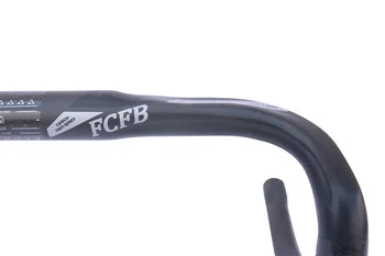 2017 FCFB visas anglies rankenos dviračių priedai, anglies rankenos kelių UD matinis arba blizgus T800 galima dydis 400/420/440mm