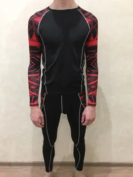 2017 Naujausius 3D Print Long Sleeve T-Shirt Fitneso Vyrų Bodybuild Rasti Firminiai Marškinėliai, Marškiniai, Kostiumas Nustatyti Nemokamas 