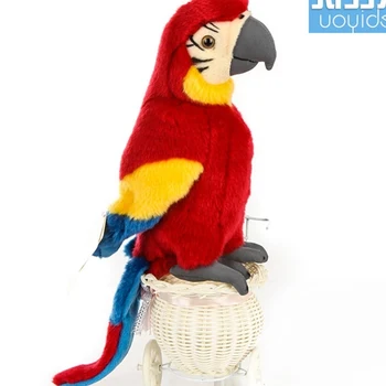 Nemokamas pristatymas 4 stilius papūga pliušiniai žaislai, modeliavimas gyvūnų įdaryti lėlės Kalėdų dovana