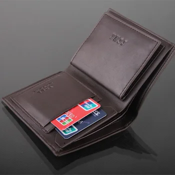 Mados Viršų dizaineris prekės vyrų piniginės odos kortelės turėtojas sankabos dolerio kaina rankinėje įrašus piniginės vyrams 2 spalvų nemokamas pristatymas