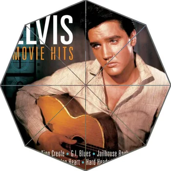 Gražus Elvis Presley Skėtis Užsakymą saulės ir Lietaus, Skėtis Dizaino Nešiojamasis Mados Stilingas Naudinga Skėčiai Gera Dovana