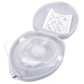 Mayitr 1pc Paprastas Respiratorius Vieną pusę CPR Apsaugoti Veido Kaukė Pirmosios Pagalbos Mokymas