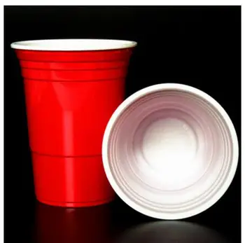 50X 16oz 450ml Amercian Beirutas gėrimų Taurės spalvinga Šalis gėrimas, Puodeliai ( Beer Pong ) Schooler žaidimas solo prekių rinkinys