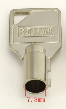 7,8 mm Vamzdinis Raktas Pjovimo Staklės Prekių Spynų Įrankiai, Pietų Korėja KLOM Nešiojamų Slyvų Klavišą Kopijuoklis