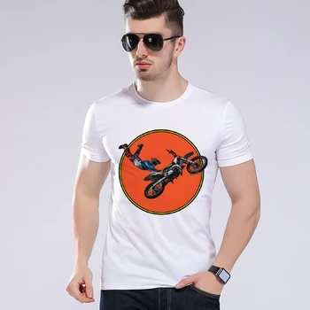 Vasaros Kūrybos Vyrų Marškinėliai Punk Roko Marškinėlius 3D Atspausdintas Motociklo T shirts Hip-Hop Vyras Tee Berniukas Marškinėlius Moe Cerf 