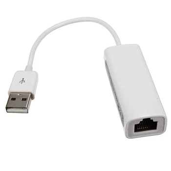 USB 2.0 į RJ45 LAN Ethernet Tinklo Adapteris, Skirtas Apple Mac 