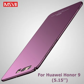 Huawei honor 9 Byloje Msvii Prekės Silm Šveitimas Padengti Huawei Honor 9 lite Atveju Kieto Plastiko Galinio Dangtelio huawei honor9 lite Atvejais