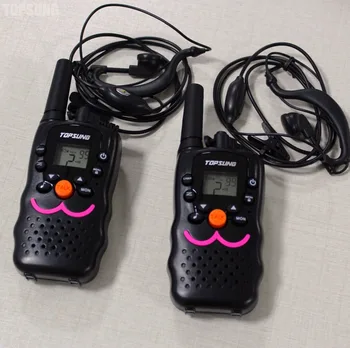 2VNT VT8 ilgo nuotolio patogu walkie talkies FRS 2 būdu radijo comunicador GMRS 22 CH w/ VOX ausinės, įkroviklis 1W RD w/ led žibintuvėlis