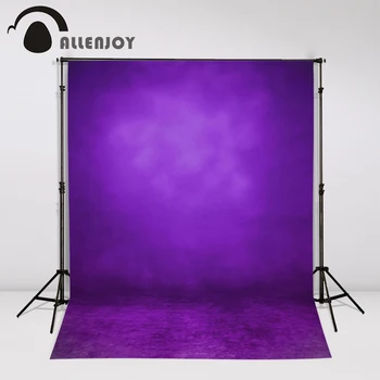 Allenjoy foto backdrops Violetinė gryna spalva šviesi apdaila Profesionalus fotografas už nuotrauką šaudyti fonas
