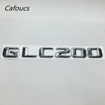 Mercedes Ben AMG GLC Klasės GLC43 GLC63 GLC200 GLC300 Uodega Galiniai Kamieno emblemų ženklelis logotipo lipdukas