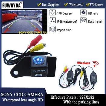 FUWAYDA Belaidžio SONY CCD Specialių Automobilių galinio vaizdo Atvirkštinio Atsarginės automobilių Stovėjimo aikštelė Saugos DVD GPS KAMERA MITSUBISHI RVR VISUREIGIS ASX HD